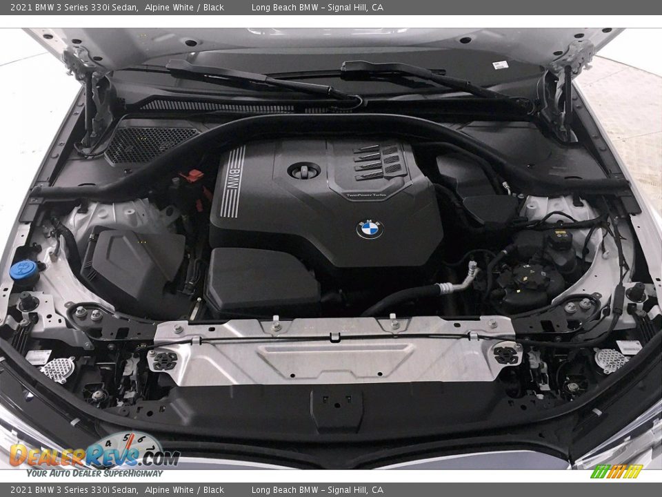2021 BMW 3 Series 330i Sedan Alpine White / Black Photo #10