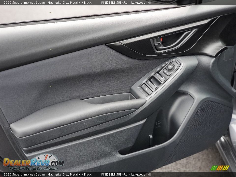 2020 Subaru Impreza Sedan Magnetite Gray Metallic / Black Photo #13