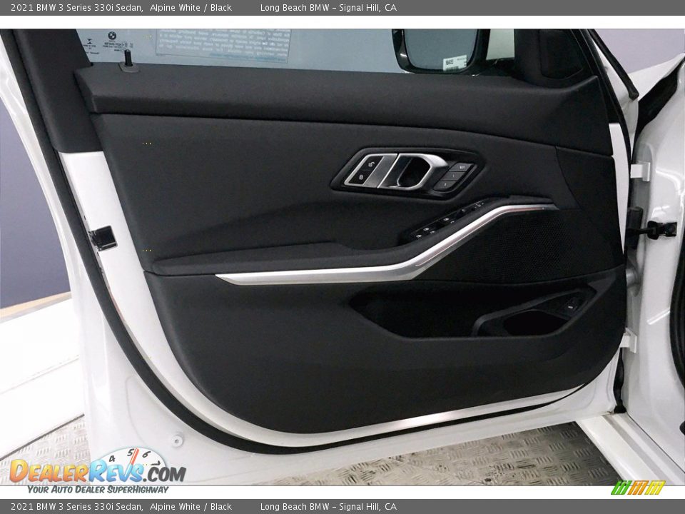 2021 BMW 3 Series 330i Sedan Alpine White / Black Photo #13