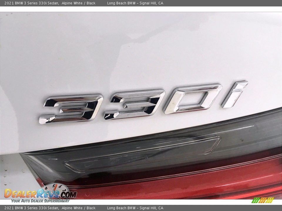 2021 BMW 3 Series 330i Sedan Alpine White / Black Photo #16