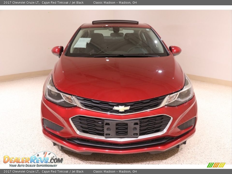 2017 Chevrolet Cruze LT Cajun Red Tintcoat / Jet Black Photo #2