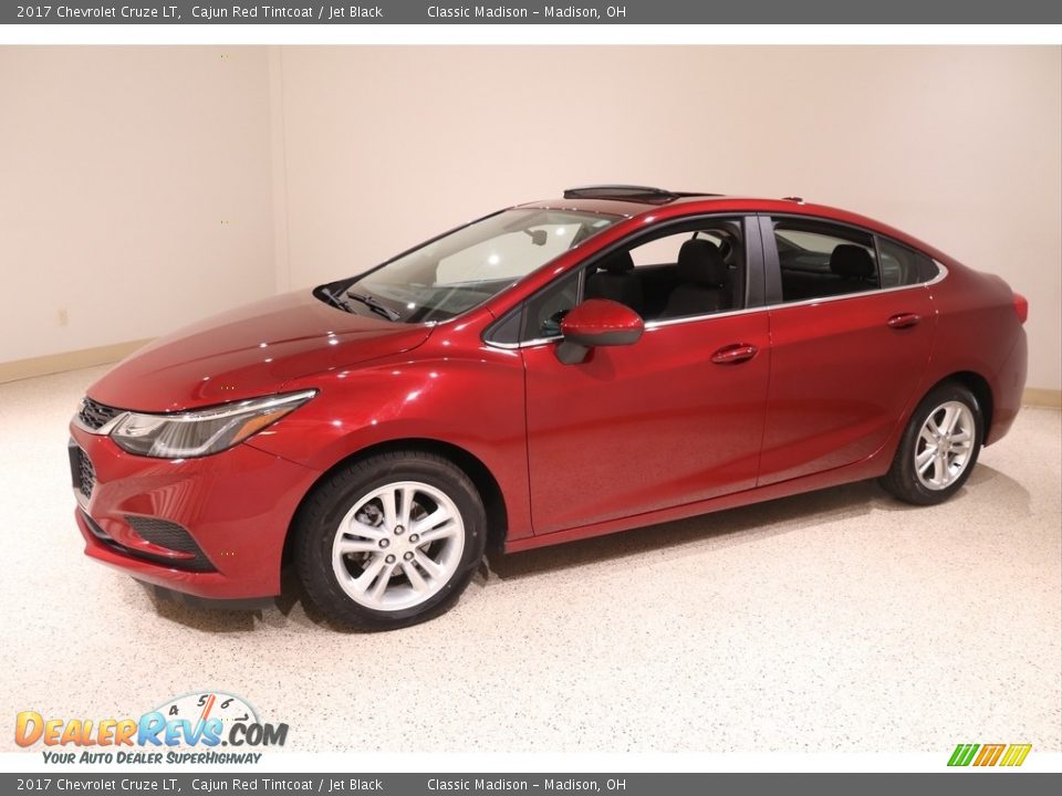 2017 Chevrolet Cruze LT Cajun Red Tintcoat / Jet Black Photo #3