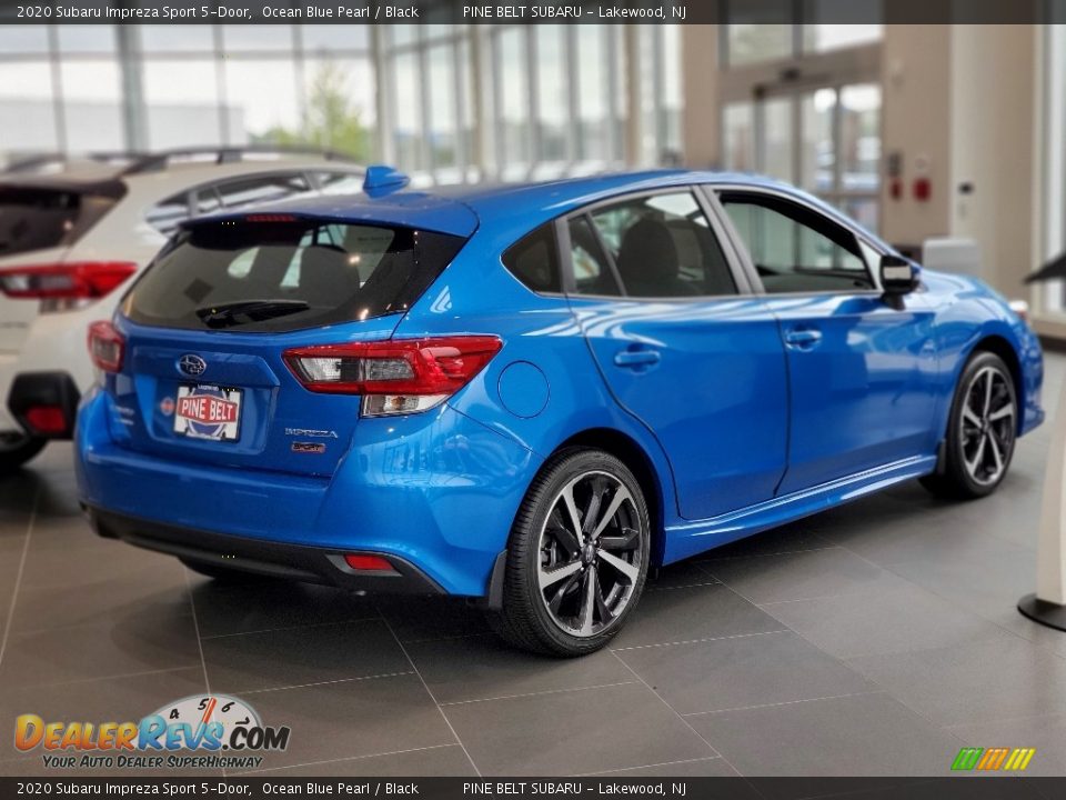 2020 Subaru Impreza Sport 5-Door Ocean Blue Pearl / Black Photo #7