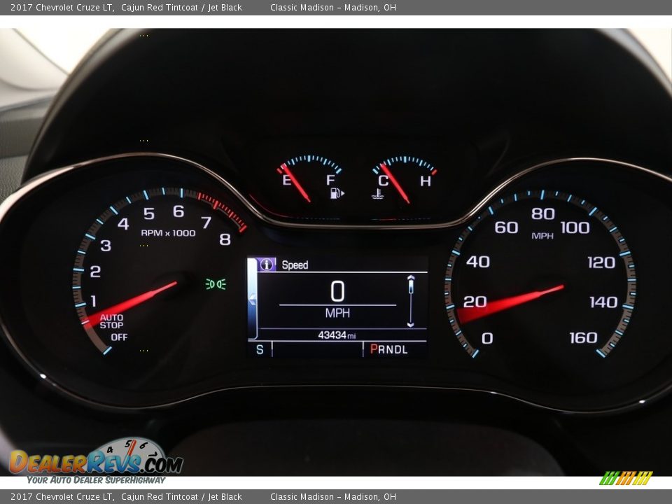 2017 Chevrolet Cruze LT Cajun Red Tintcoat / Jet Black Photo #7