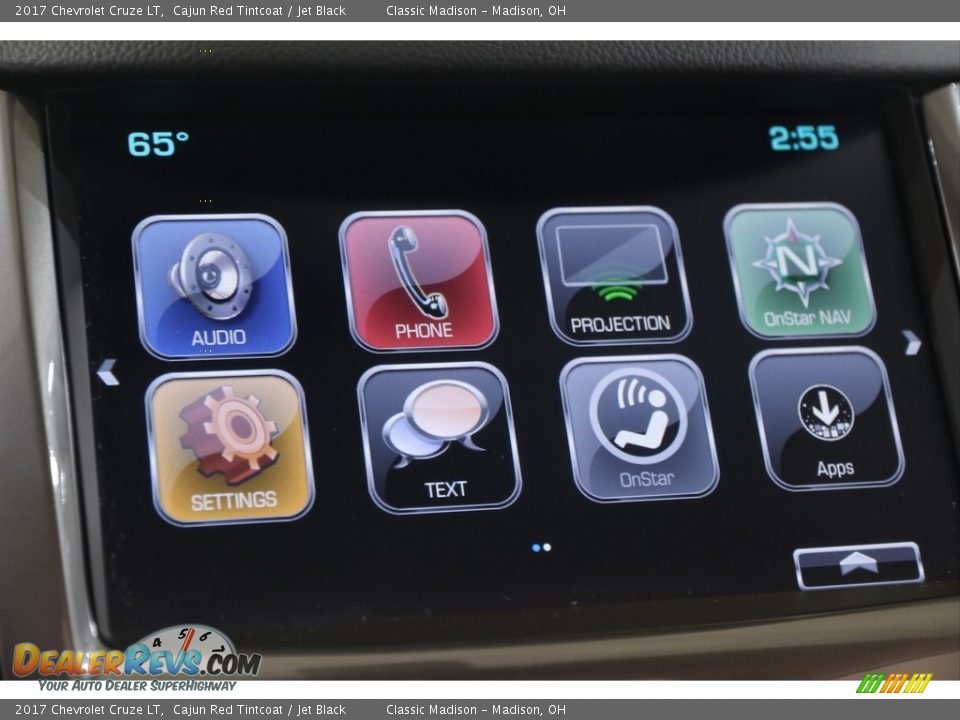 2017 Chevrolet Cruze LT Cajun Red Tintcoat / Jet Black Photo #9