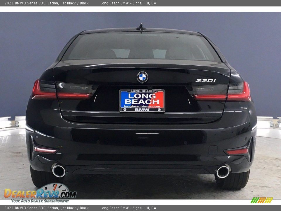 2021 BMW 3 Series 330i Sedan Jet Black / Black Photo #4