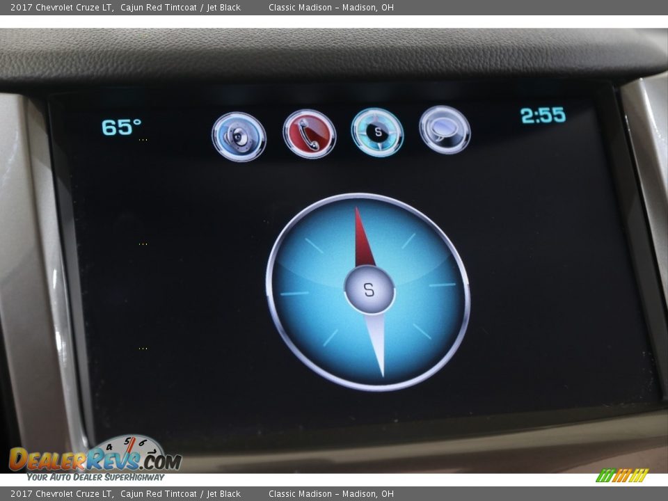 2017 Chevrolet Cruze LT Cajun Red Tintcoat / Jet Black Photo #12