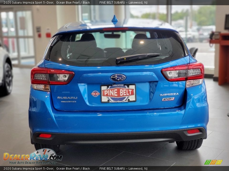 2020 Subaru Impreza Sport 5-Door Ocean Blue Pearl / Black Photo #12