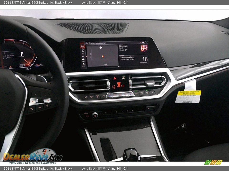 2021 BMW 3 Series 330i Sedan Jet Black / Black Photo #6
