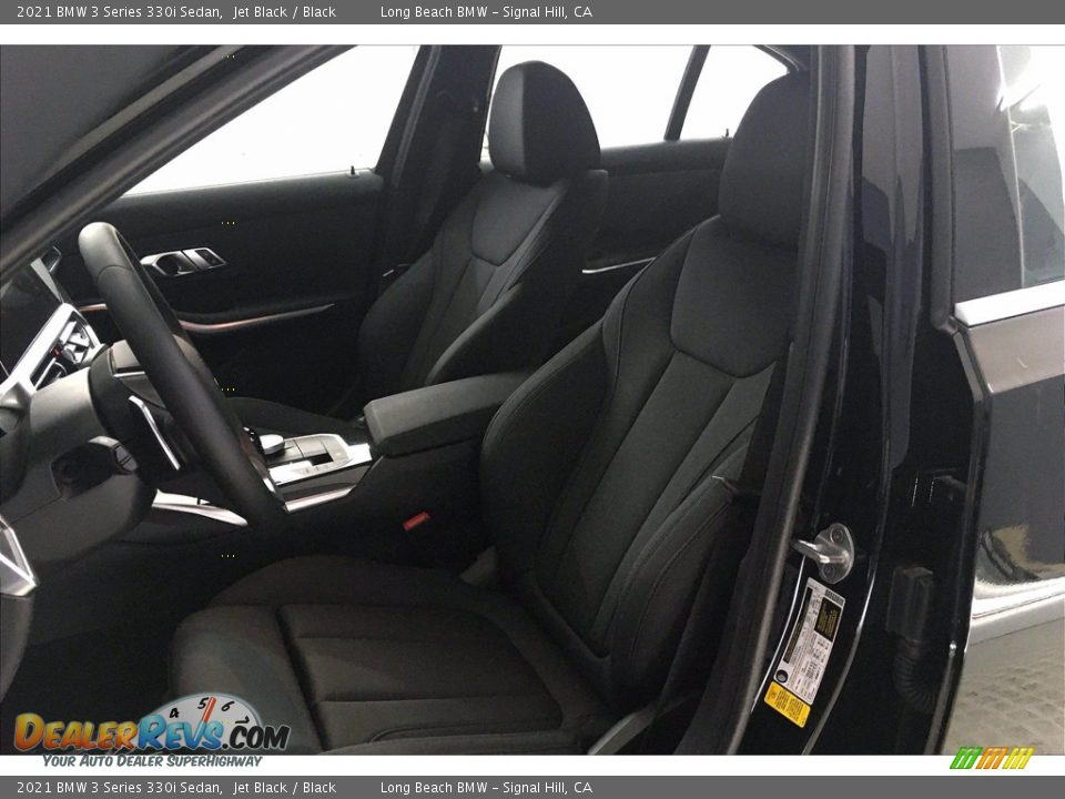2021 BMW 3 Series 330i Sedan Jet Black / Black Photo #9