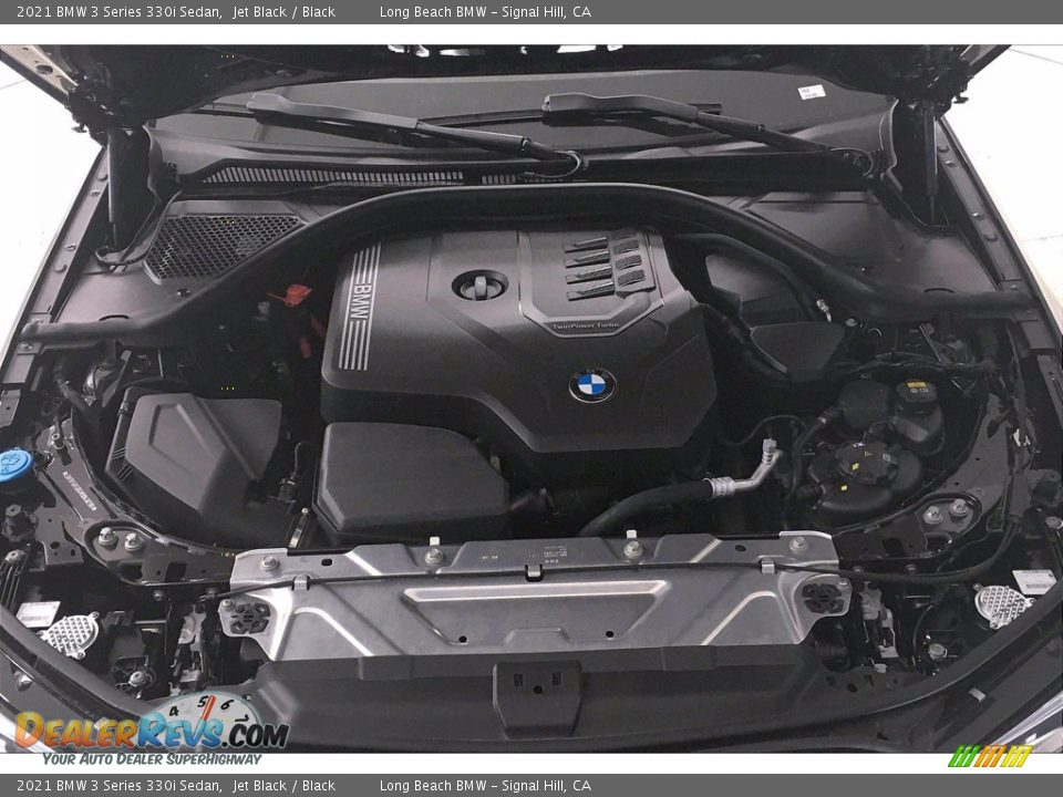 2021 BMW 3 Series 330i Sedan Jet Black / Black Photo #10