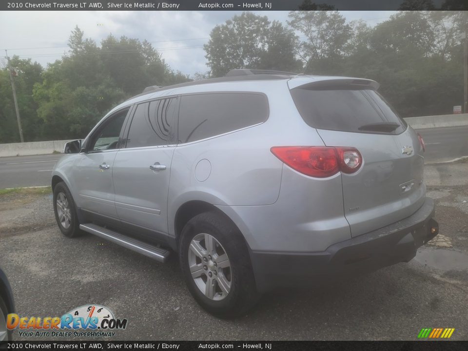 2010 Chevrolet Traverse LT AWD Silver Ice Metallic / Ebony Photo #5