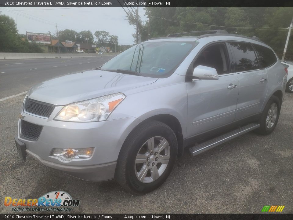 2010 Chevrolet Traverse LT AWD Silver Ice Metallic / Ebony Photo #6