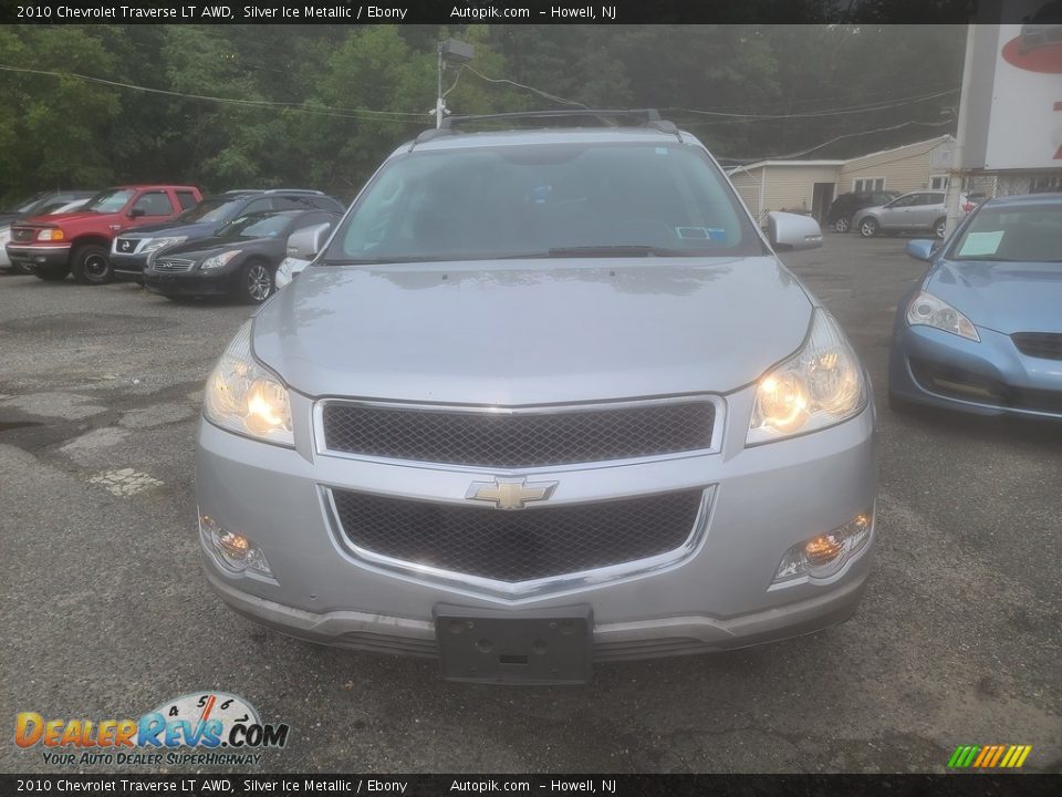 2010 Chevrolet Traverse LT AWD Silver Ice Metallic / Ebony Photo #7