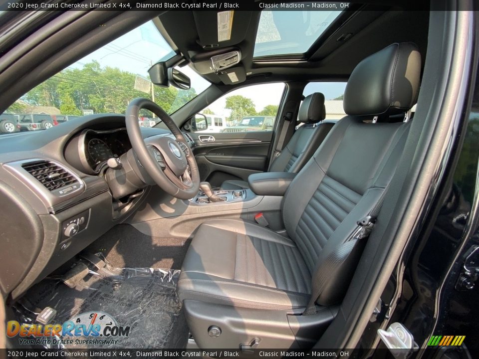 2020 Jeep Grand Cherokee Limited X 4x4 Diamond Black Crystal Pearl / Black Photo #2