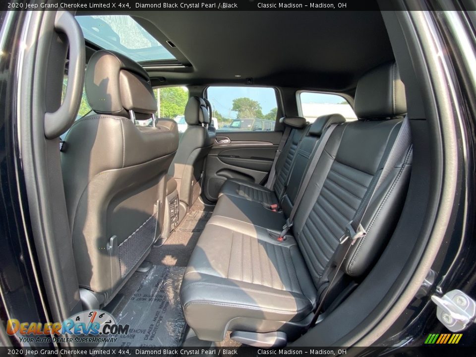 2020 Jeep Grand Cherokee Limited X 4x4 Diamond Black Crystal Pearl / Black Photo #3
