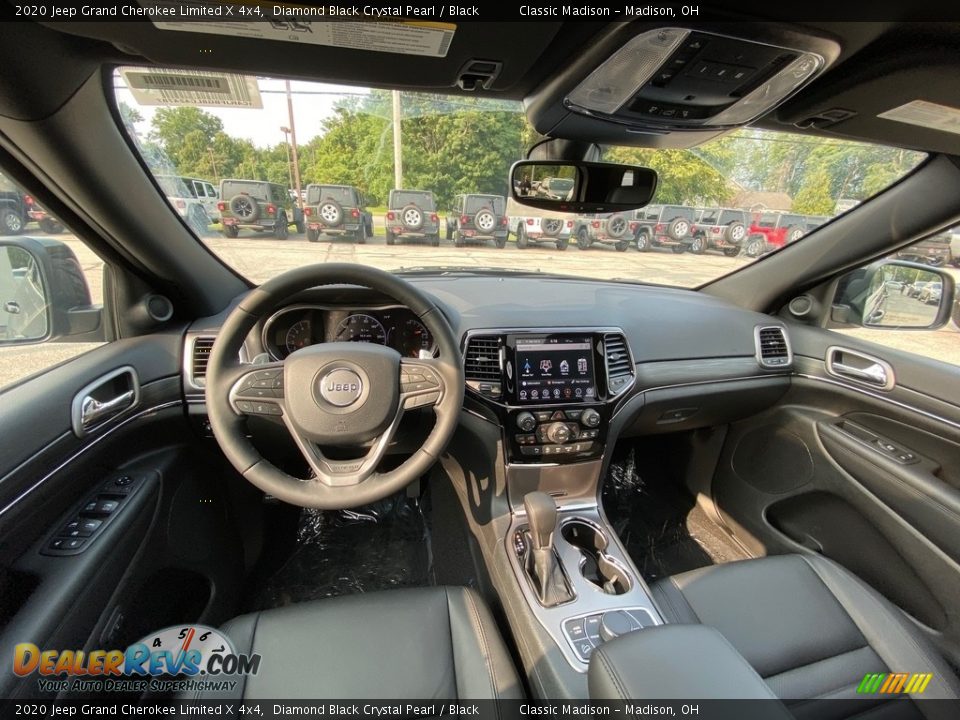 2020 Jeep Grand Cherokee Limited X 4x4 Diamond Black Crystal Pearl / Black Photo #4