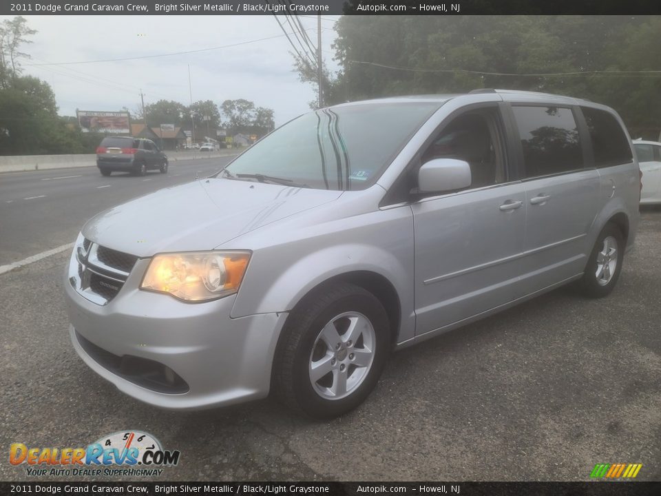 2011 Dodge Grand Caravan Crew Bright Silver Metallic / Black/Light Graystone Photo #6