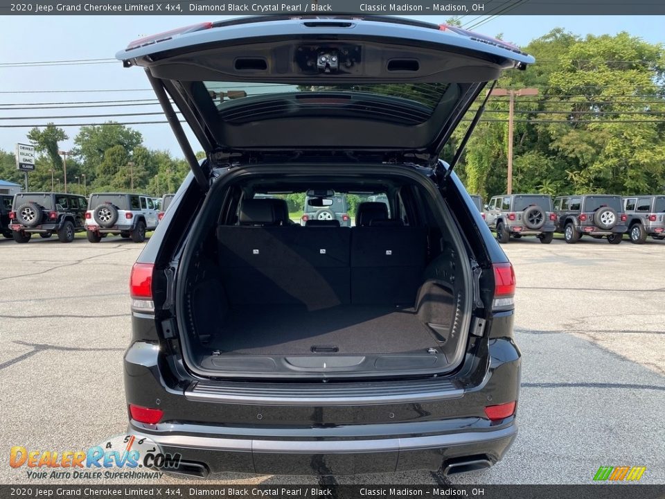 2020 Jeep Grand Cherokee Limited X 4x4 Diamond Black Crystal Pearl / Black Photo #11