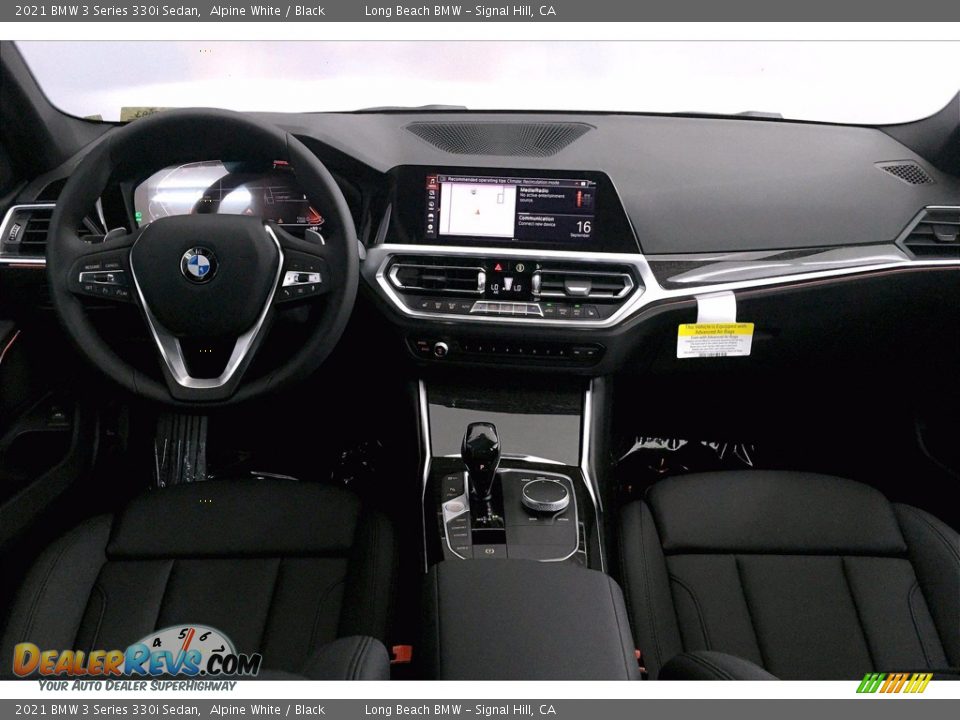 2021 BMW 3 Series 330i Sedan Alpine White / Black Photo #5