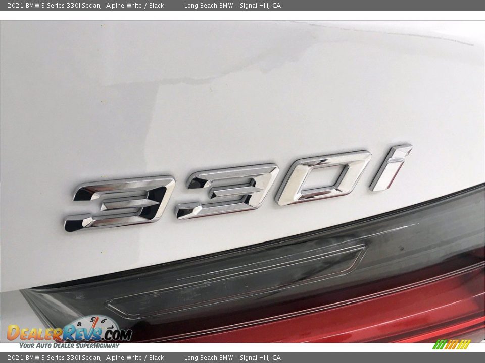 2021 BMW 3 Series 330i Sedan Alpine White / Black Photo #16