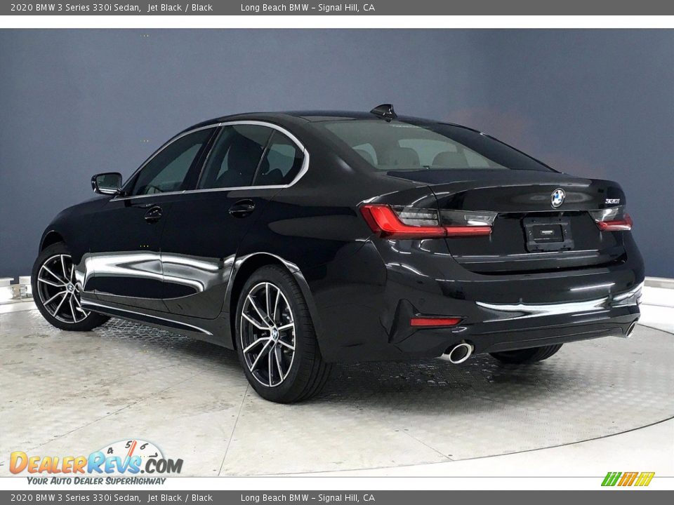 2020 BMW 3 Series 330i Sedan Jet Black / Black Photo #3