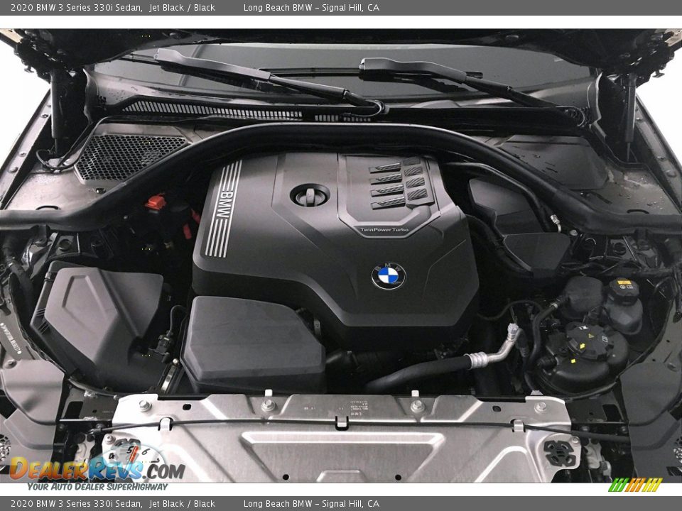 2020 BMW 3 Series 330i Sedan Jet Black / Black Photo #10