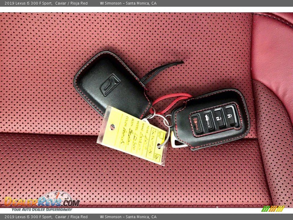 Keys of 2019 Lexus IS 300 F Sport Photo #11