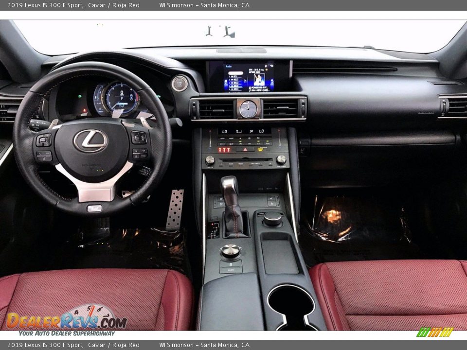 Dashboard of 2019 Lexus IS 300 F Sport Photo #17