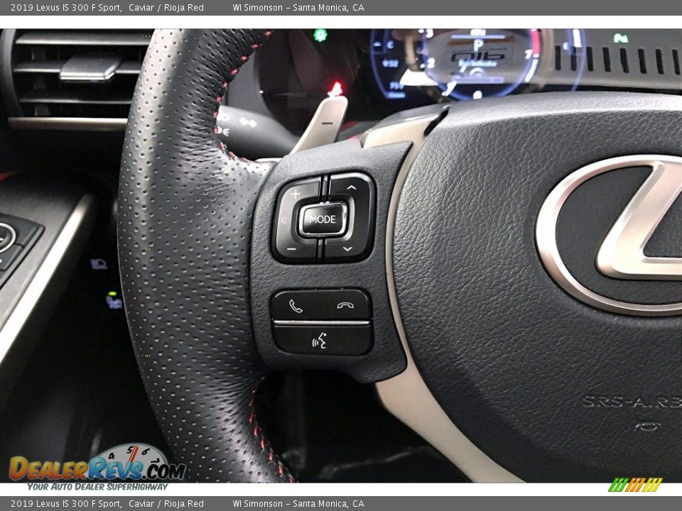 2019 Lexus IS 300 F Sport Steering Wheel Photo #18
