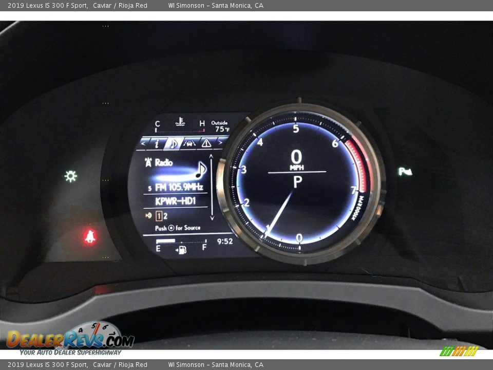 2019 Lexus IS 300 F Sport Gauges Photo #20