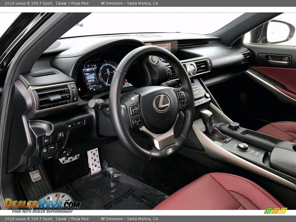 Front Seat of 2019 Lexus IS 300 F Sport Photo #22