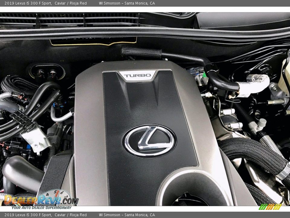 2019 Lexus IS 300 F Sport 2.0 Liter Turbocharged DOHC 16-Valve VVT-i 4 Cylinder Engine Photo #31