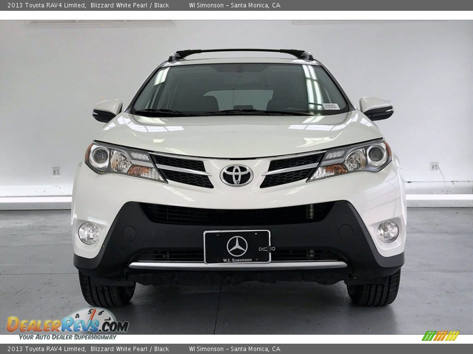 2013 Toyota RAV4 Limited Blizzard White Pearl / Black Photo #2