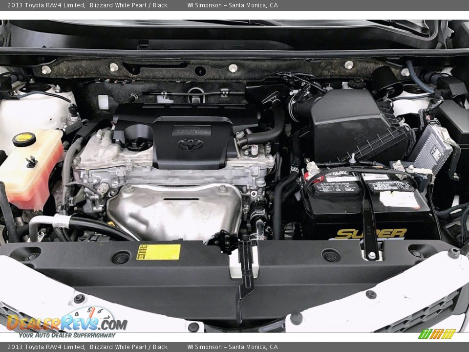 2013 Toyota RAV4 Limited 2.5 Liter DOHC 16-Valve Dual VVT-i 4 Cylinder Engine Photo #9