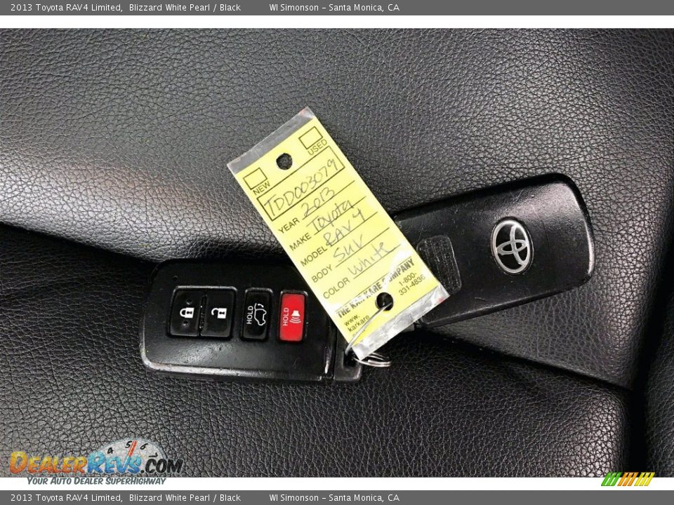 Keys of 2013 Toyota RAV4 Limited Photo #11