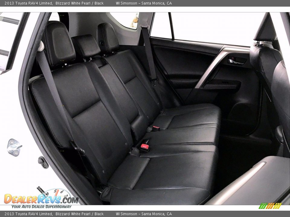 Rear Seat of 2013 Toyota RAV4 Limited Photo #13