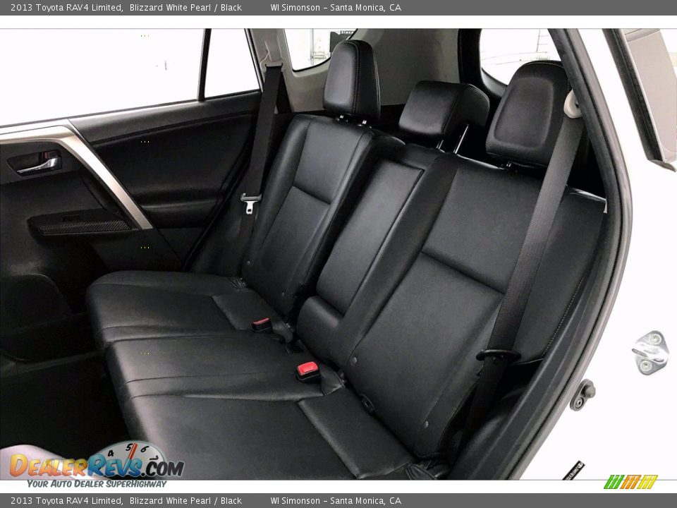 Rear Seat of 2013 Toyota RAV4 Limited Photo #15