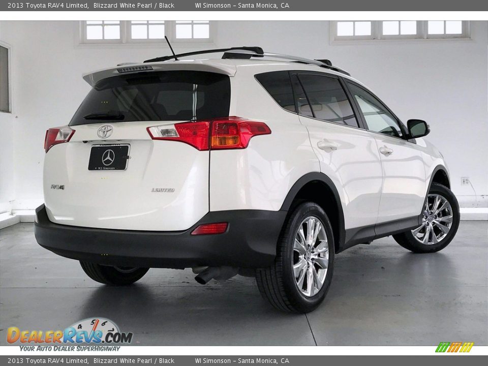 Blizzard White Pearl 2013 Toyota RAV4 Limited Photo #16