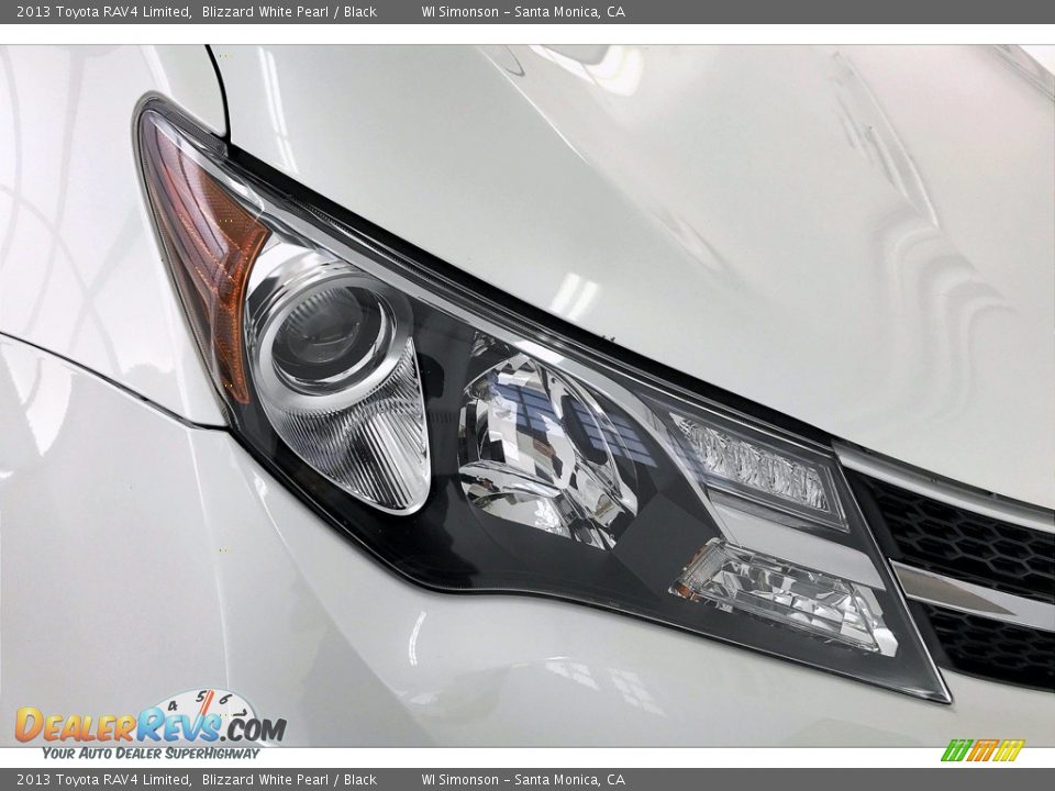 2013 Toyota RAV4 Limited Blizzard White Pearl / Black Photo #32