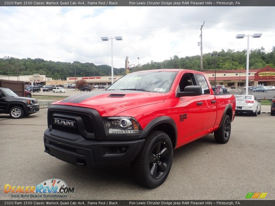 2020 Ram 1500 Classic Warlock Quad Cab 4x4 Flame Red / Black Photo #1