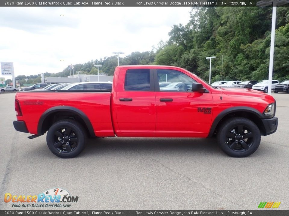 Flame Red 2020 Ram 1500 Classic Warlock Quad Cab 4x4 Photo #4