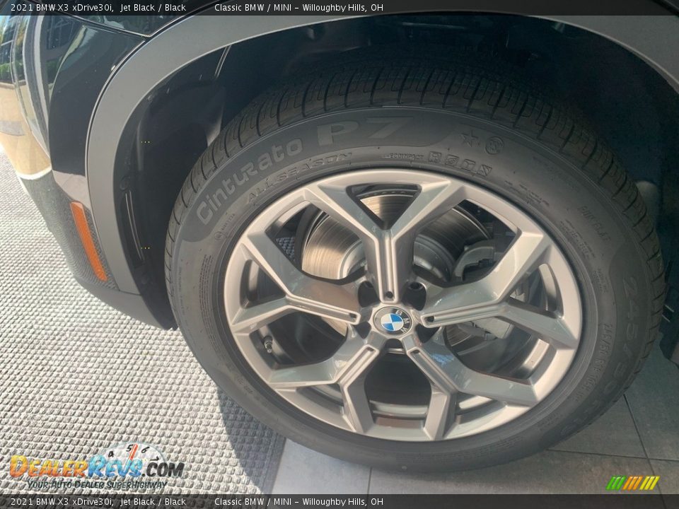 2021 BMW X3 xDrive30i Jet Black / Black Photo #5