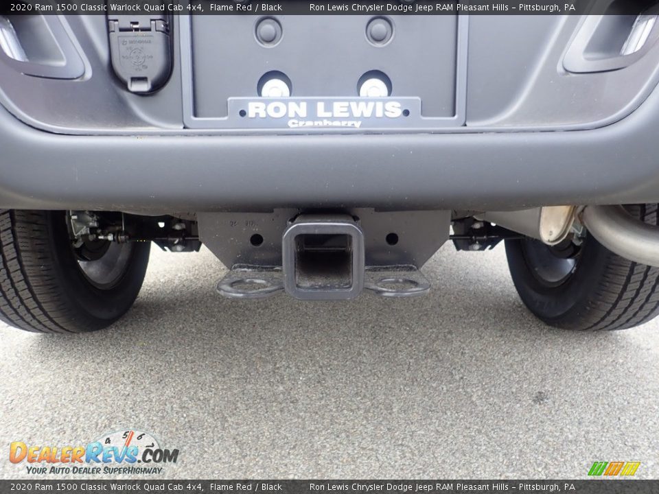 2020 Ram 1500 Classic Warlock Quad Cab 4x4 Flame Red / Black Photo #8