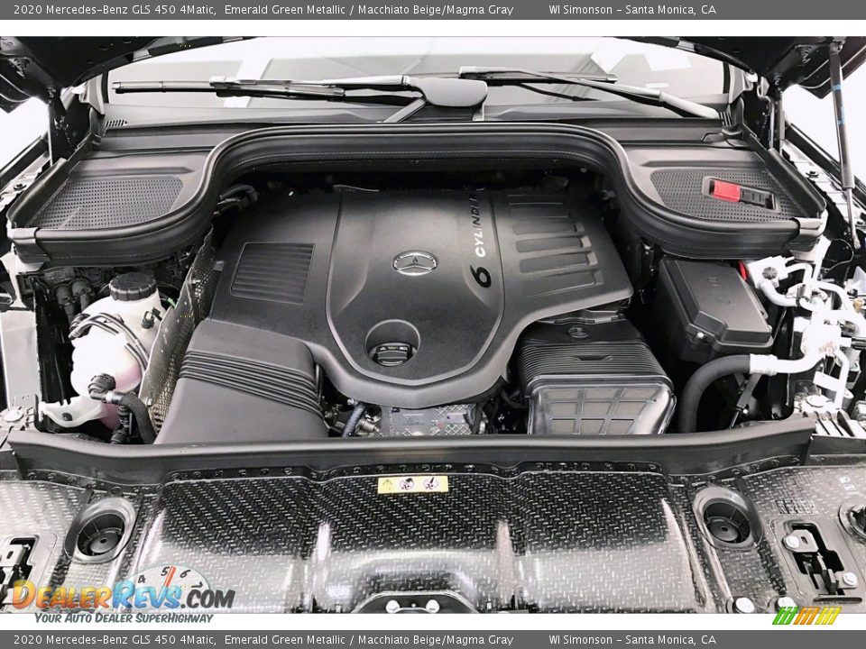 2020 Mercedes-Benz GLS 450 4Matic 3.0 Liter Turbocharged DOHC 24-Valve VVT Inline 6 Cylinder Engine Photo #8