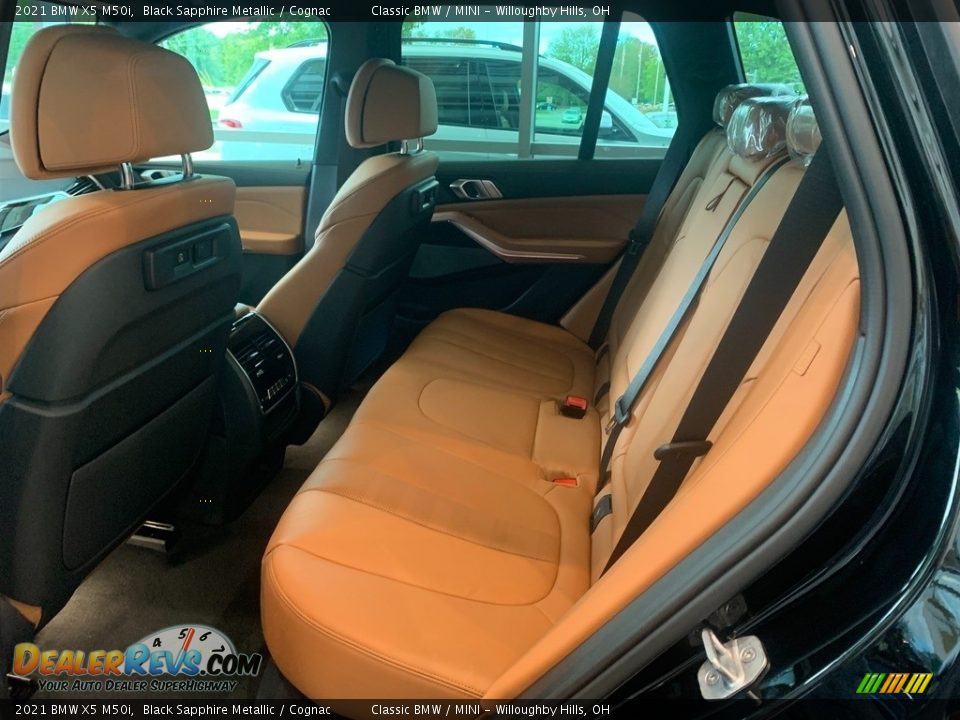 Rear Seat of 2021 BMW X5 M50i Photo #4