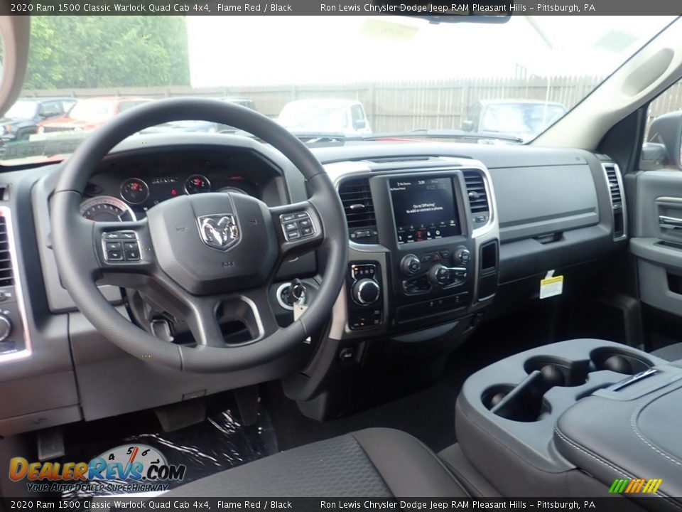 Dashboard of 2020 Ram 1500 Classic Warlock Quad Cab 4x4 Photo #12