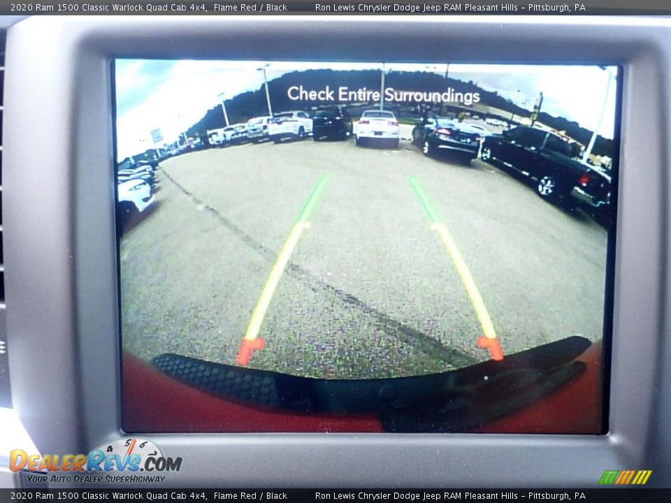 2020 Ram 1500 Classic Warlock Quad Cab 4x4 Flame Red / Black Photo #16