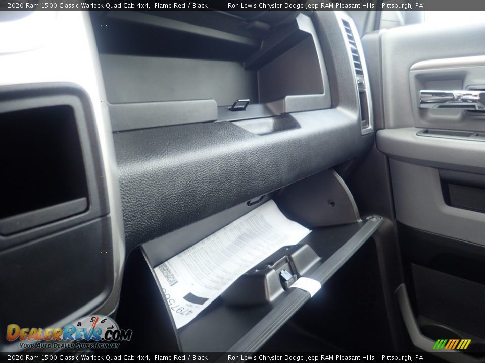 2020 Ram 1500 Classic Warlock Quad Cab 4x4 Flame Red / Black Photo #17