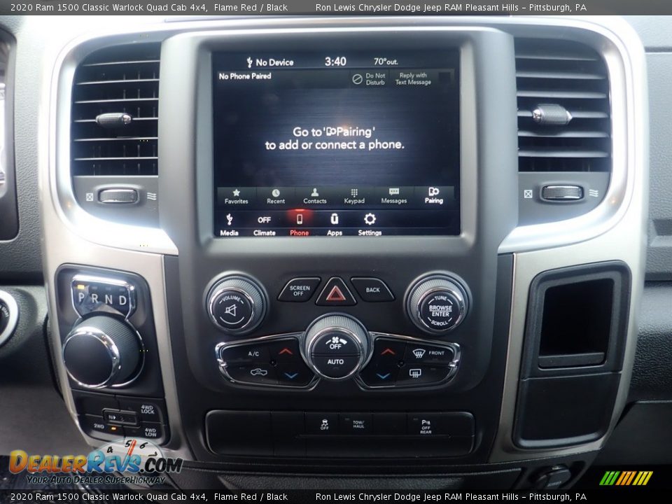 2020 Ram 1500 Classic Warlock Quad Cab 4x4 Flame Red / Black Photo #18